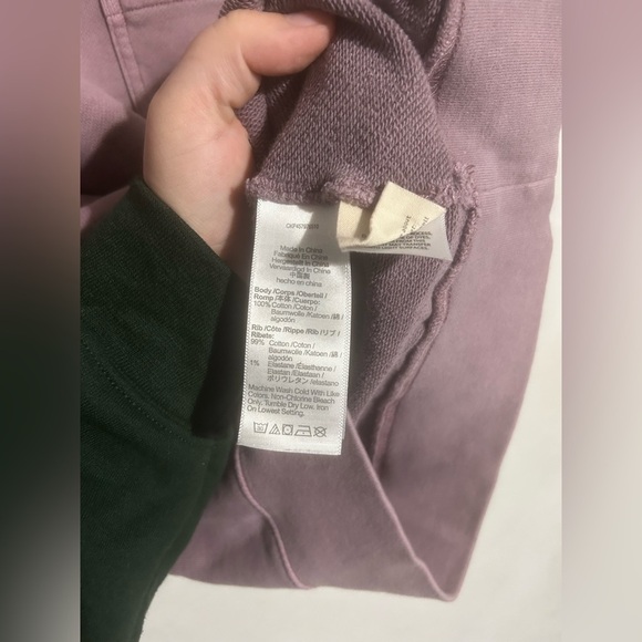 Madewell Garment-Dyed (Re)sourced Cotton Studio Mockneck Sweatshirt - Picture 7 of 9